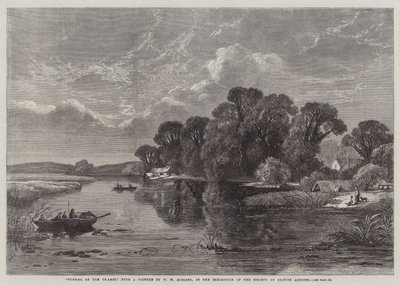 Verano en el Támesis, en la exposición de la Sociedad de Artistas Británicos de William W. Gosling